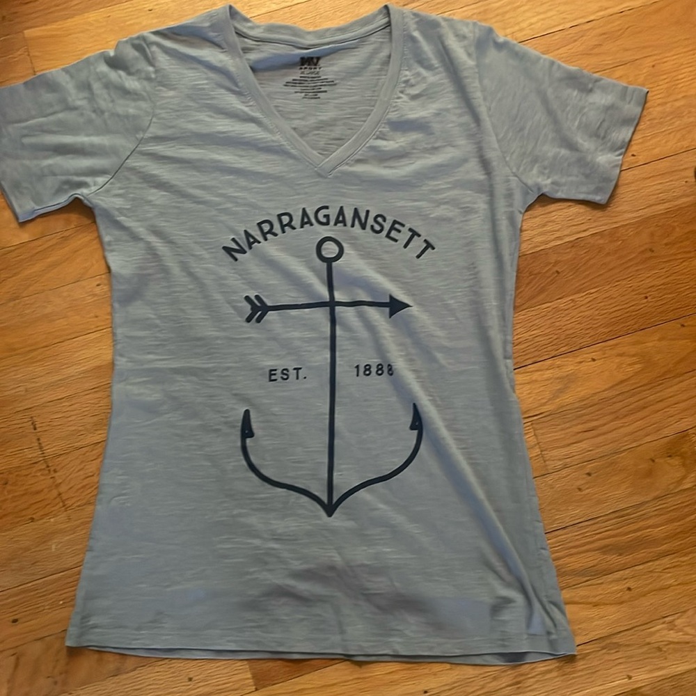 T Shirt - Narragansett - Anchor - NWOT